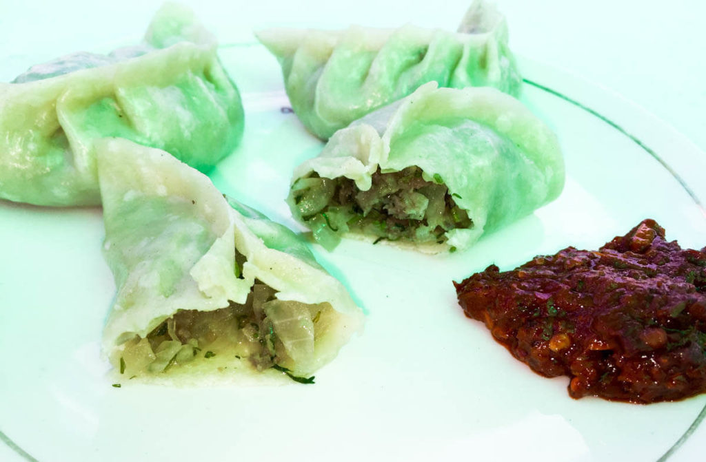 Momos tibetanos