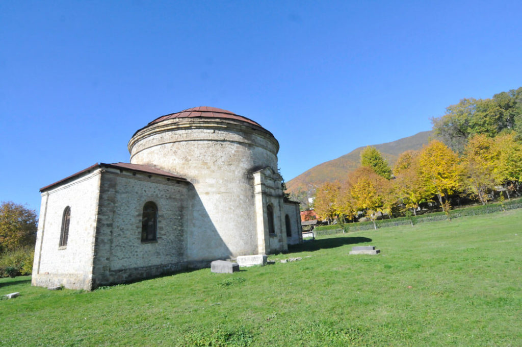 Inside the fortress of Sheki