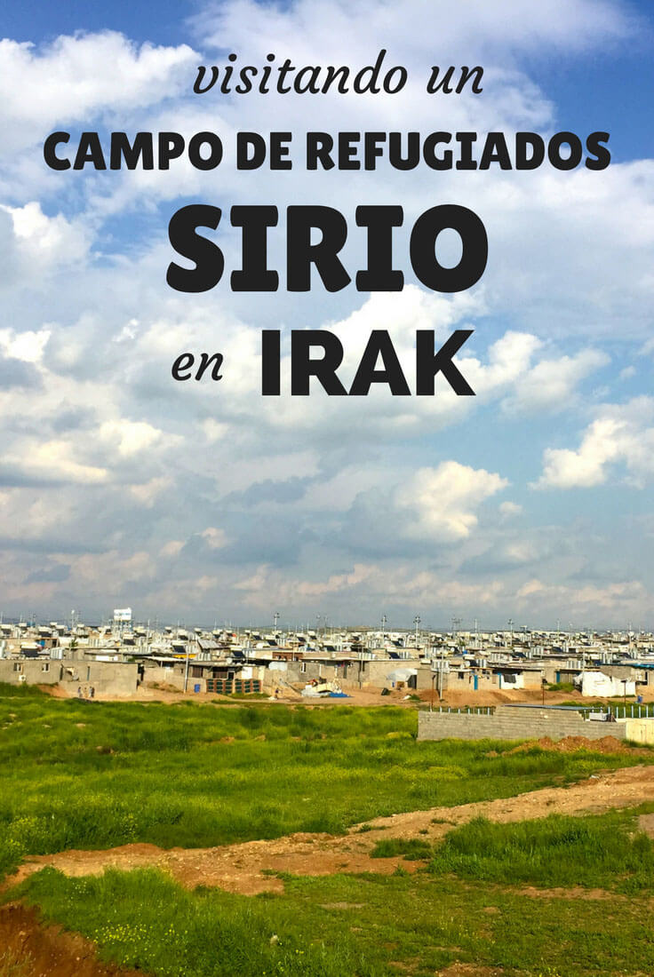 Campo de refugiados sirio en Irak