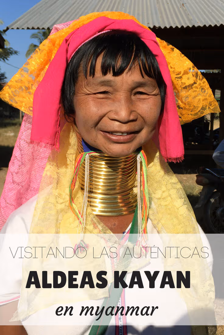 Visita a las aldeas de mujeres jirafa en Birmania