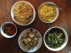 Palaung curries - Myanmar food most classic dish are different curries which vary across regions