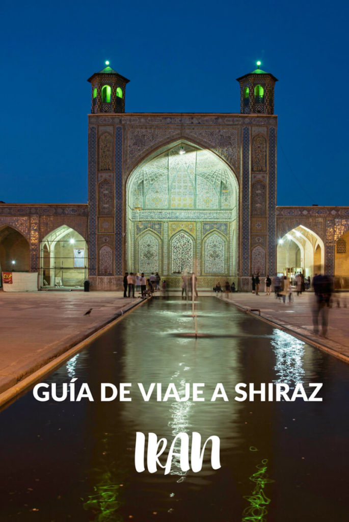 guía de viaje a Shiraz