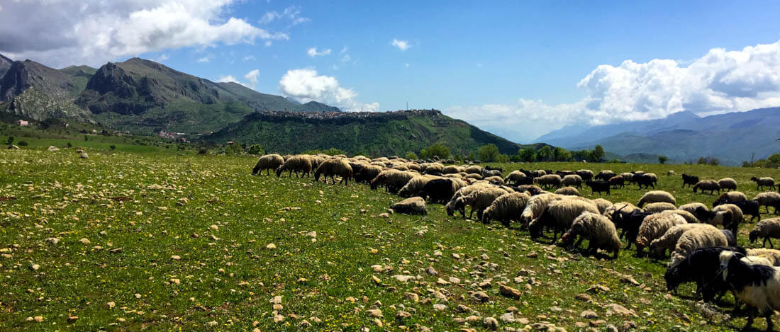 Amadiya, Iraqi Kurdistan is an ancient 5,000 year old village located at the flat top of a mountain