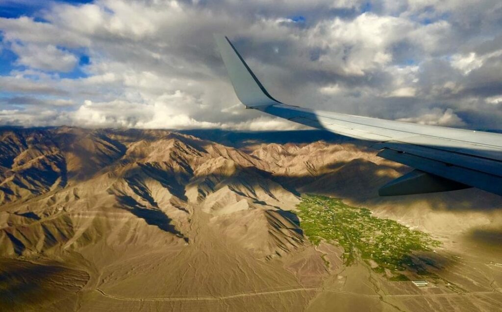 Landing in Ladakh is one of the most memorable landings ever