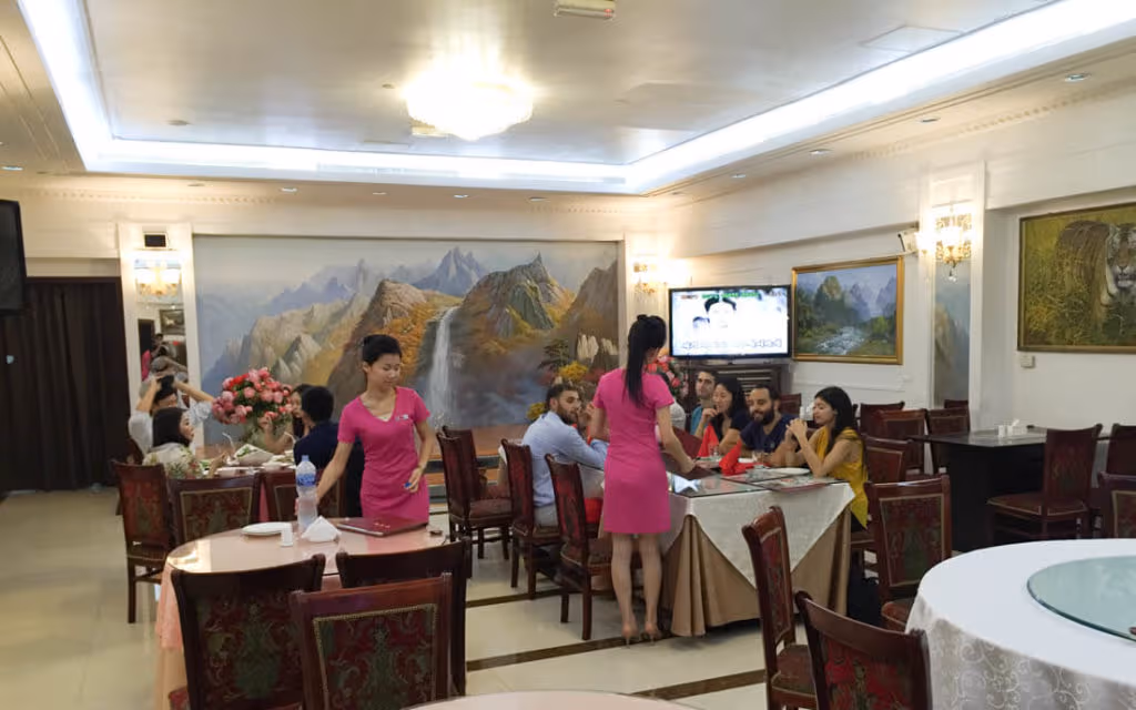 Restaurante norcoreano en Dubai