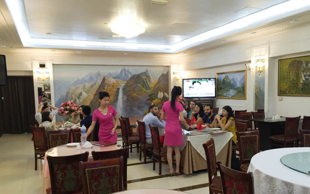 The North Korean restaurant in Dubai