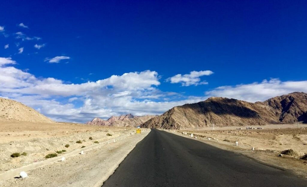 Solitary road of Ladakh