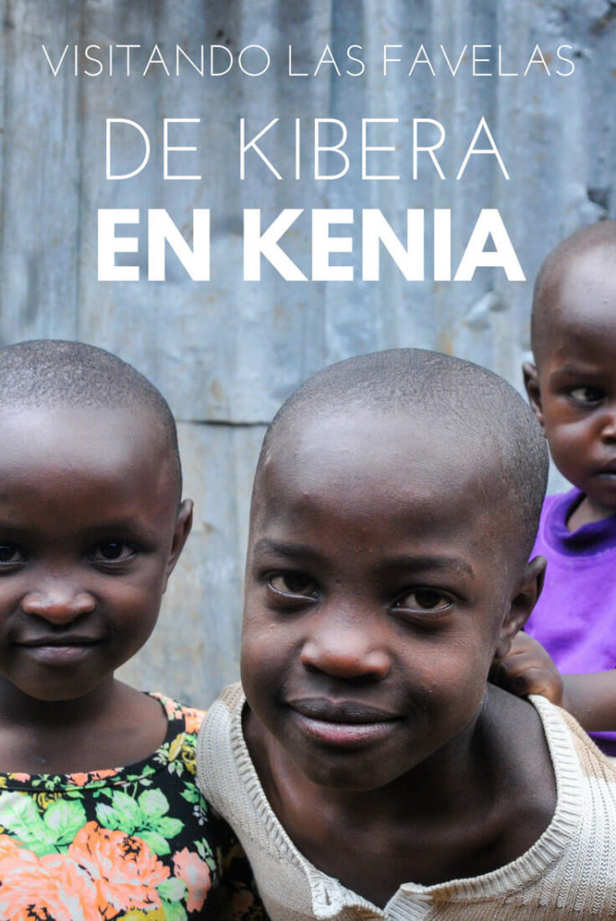 Visitando las favelas de Kibera en Kenya