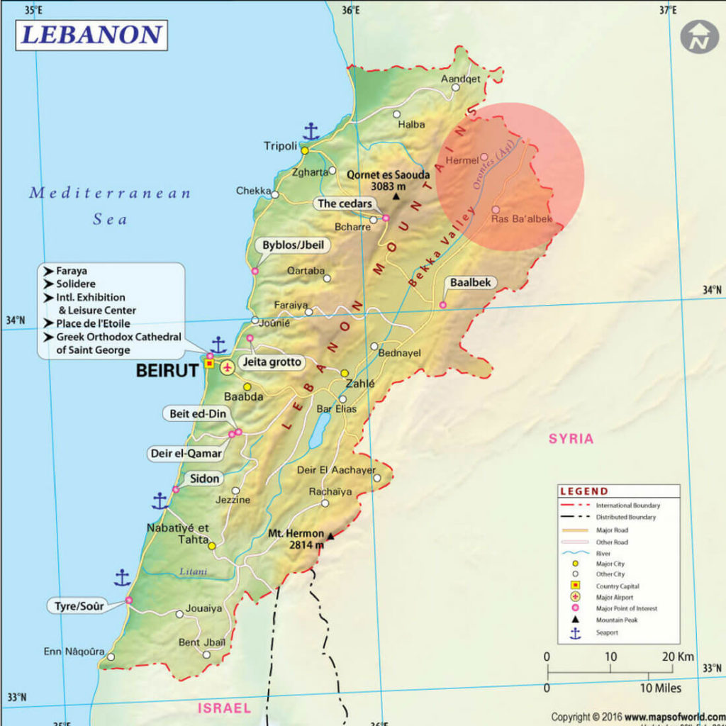 lebanon travel risk