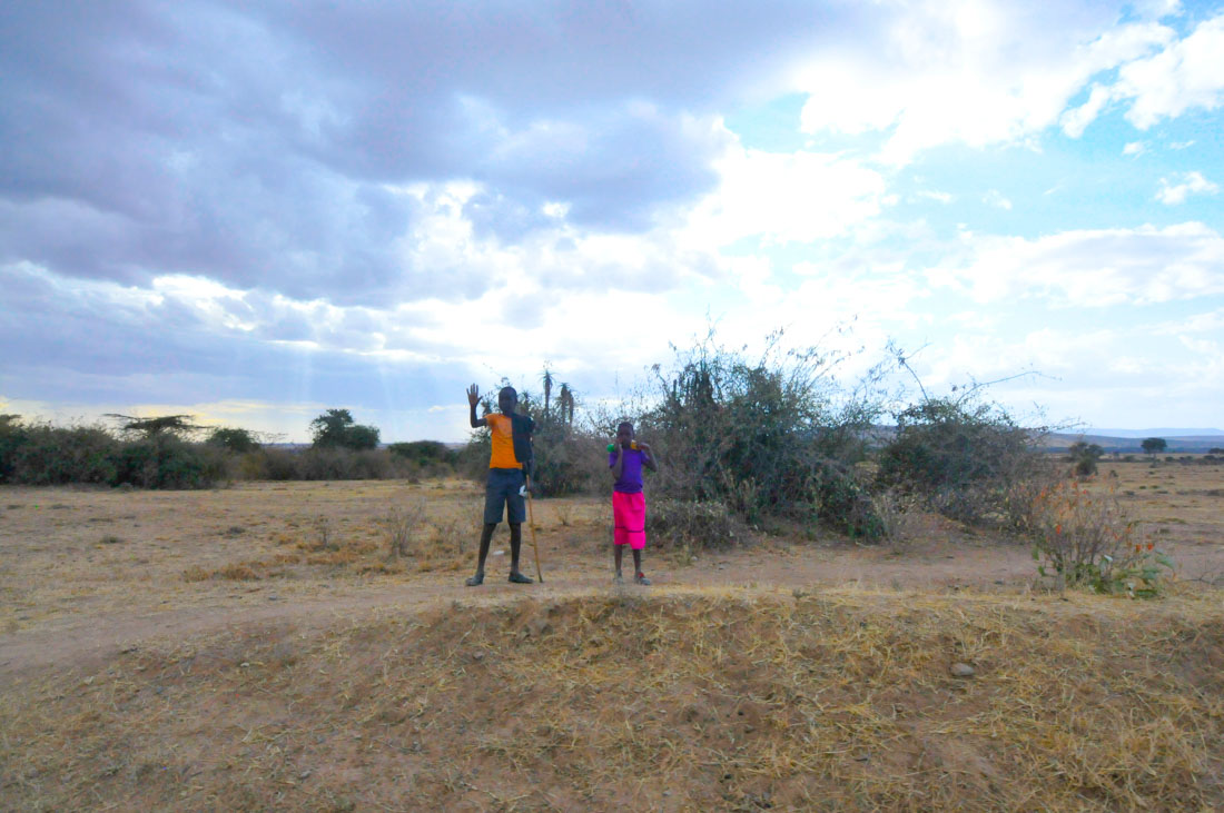 La carretera de Narok a Sekenani