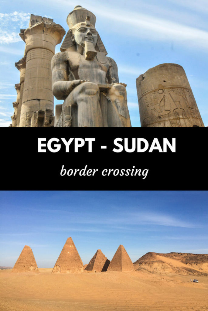 Egypt Sudan border crossing