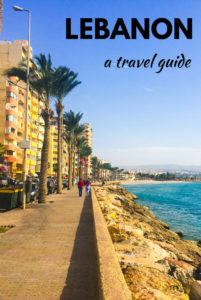 government travel advice lebanon