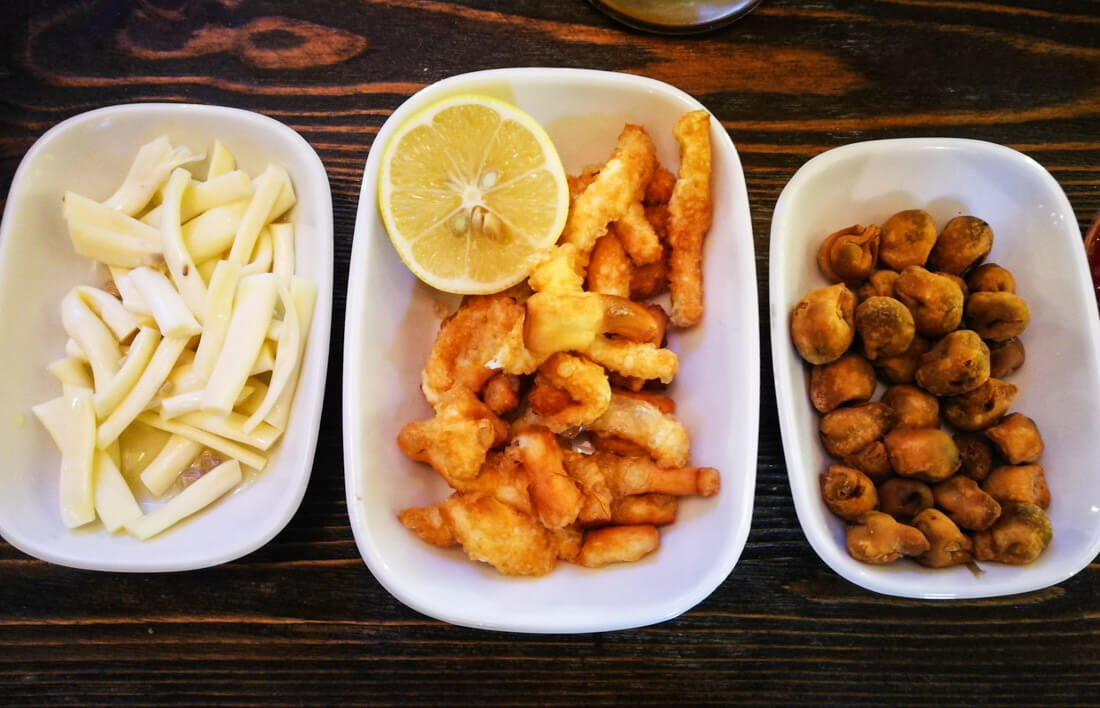 beer snacks Azerbaijan