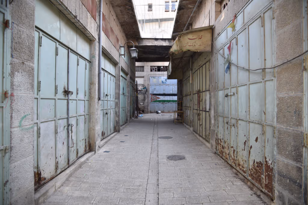 Abandoned Old City Hebron
