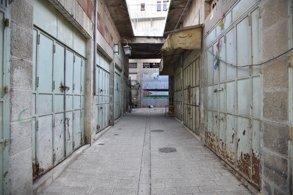 Abandoned Old City Hebron