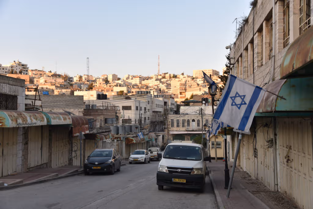 The Jewish settlement of Hebrón