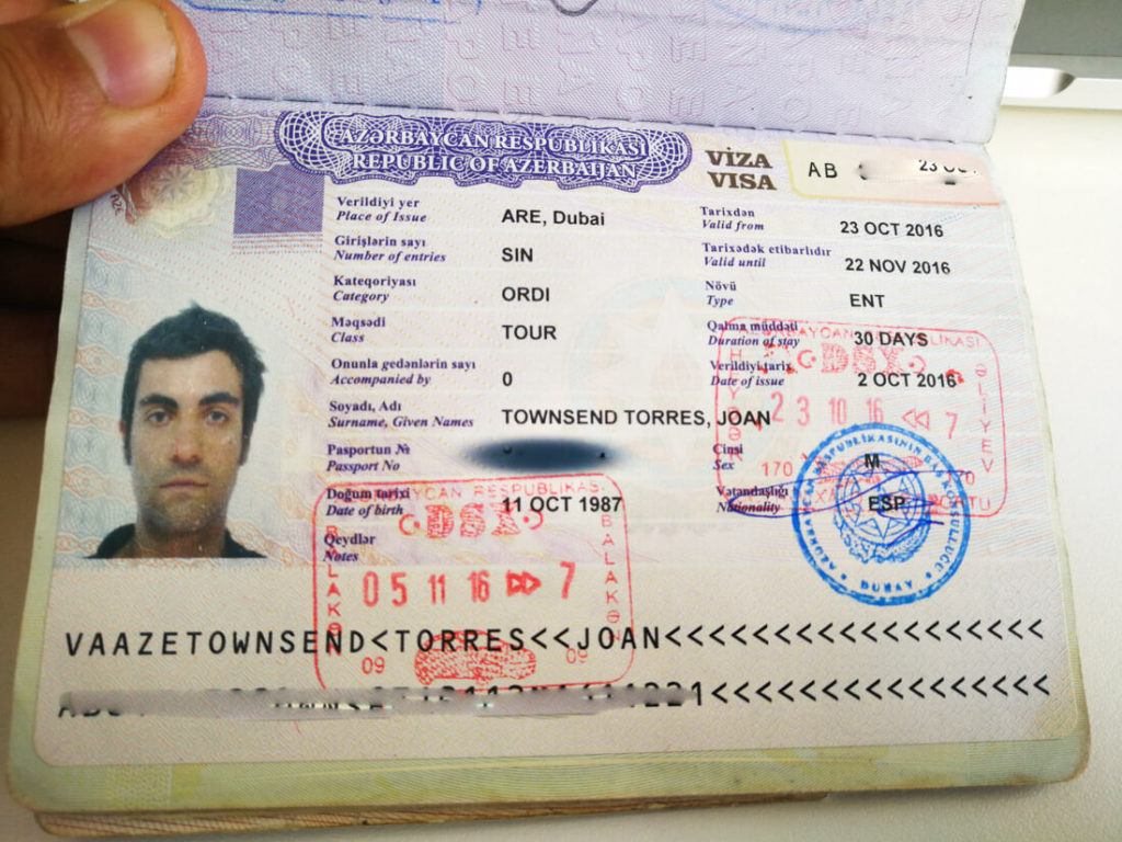 azerbaijan travel visa