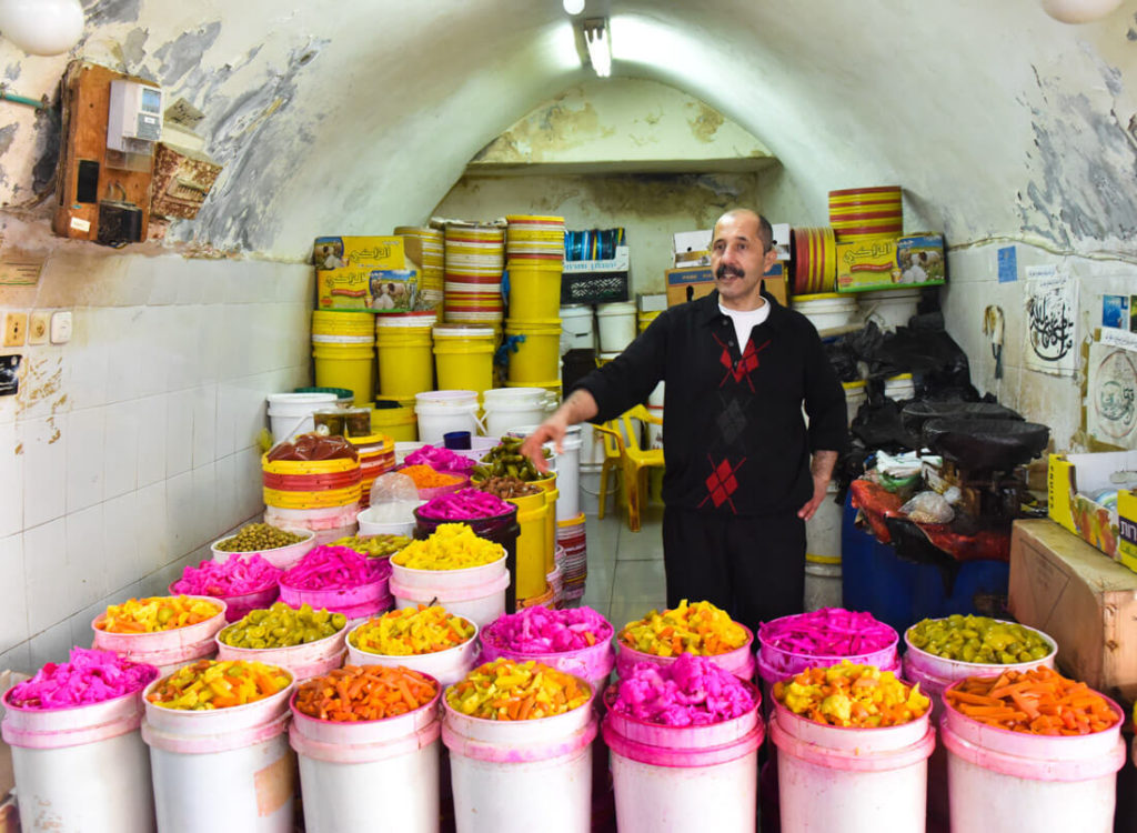 The old city of Nablus, West Bank