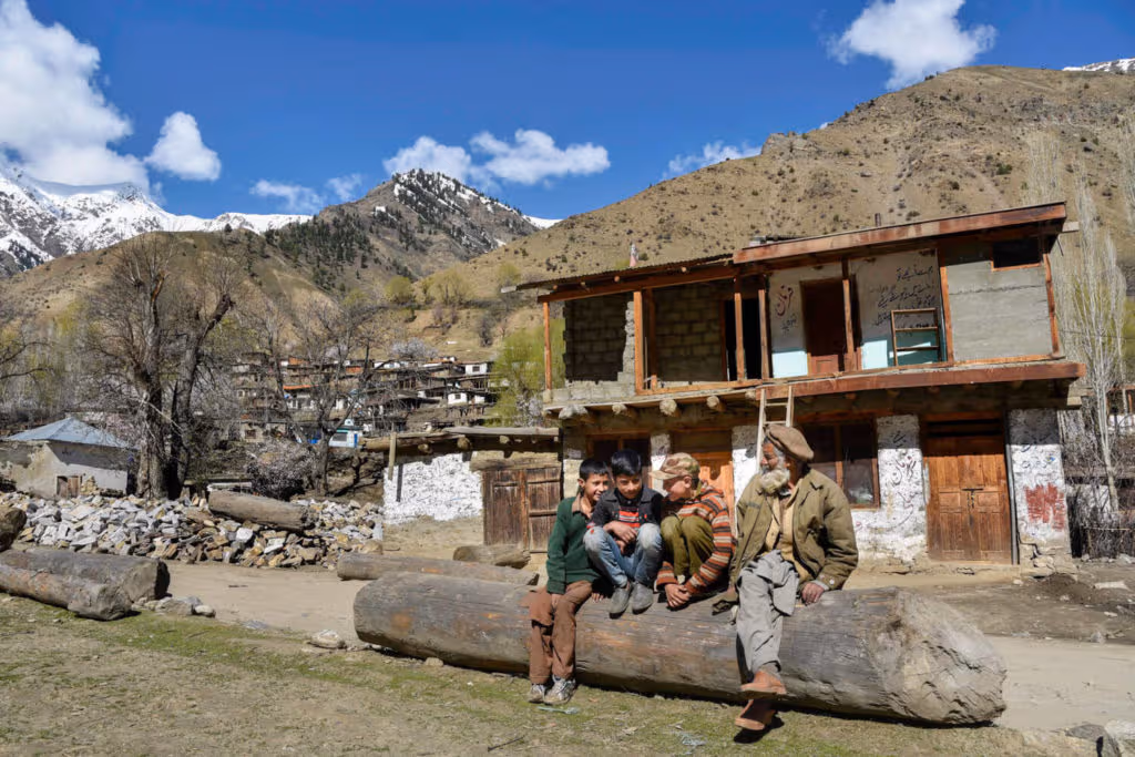 Astore Valley villagers