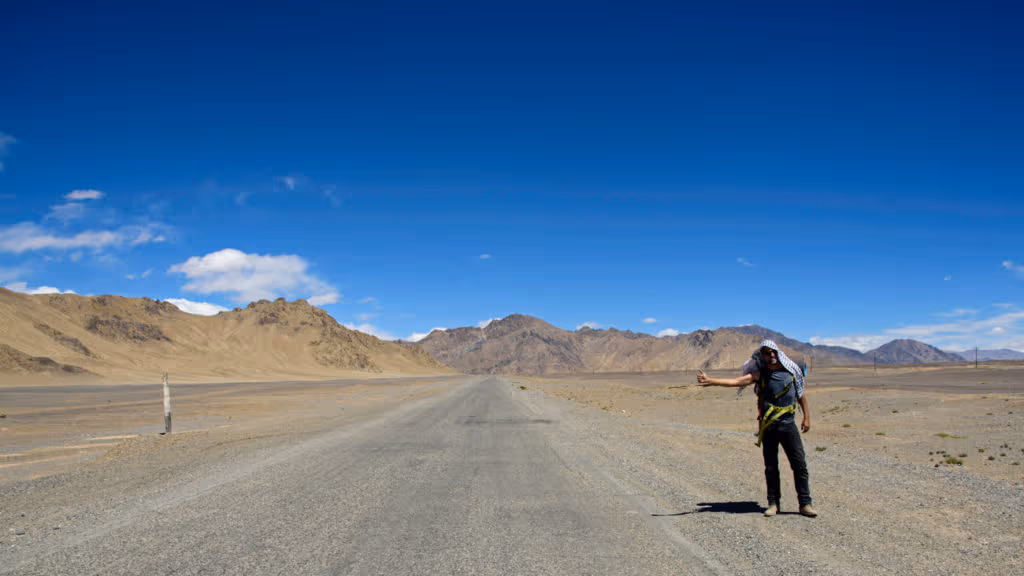 Hitchhiking Pamir Highway