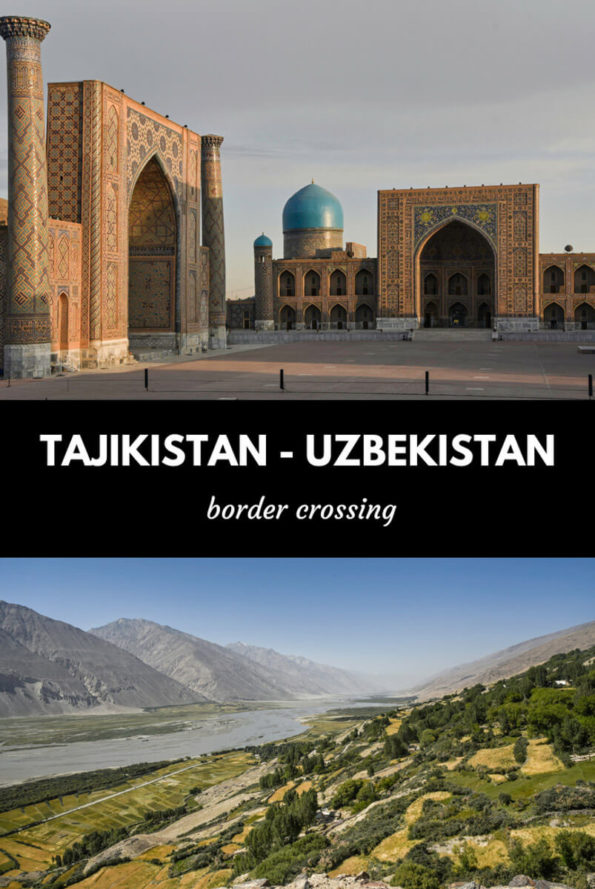 Tajikistan-Uzbekistan border crossing