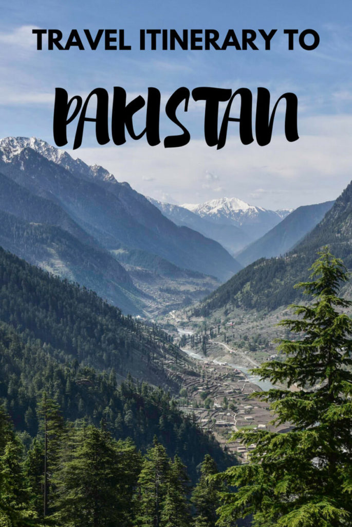 Pakistan itinerary