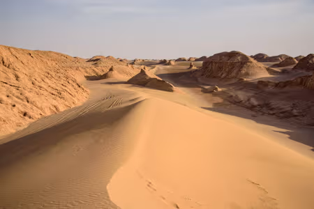 A trip to the desert of the Kaluts in Iran