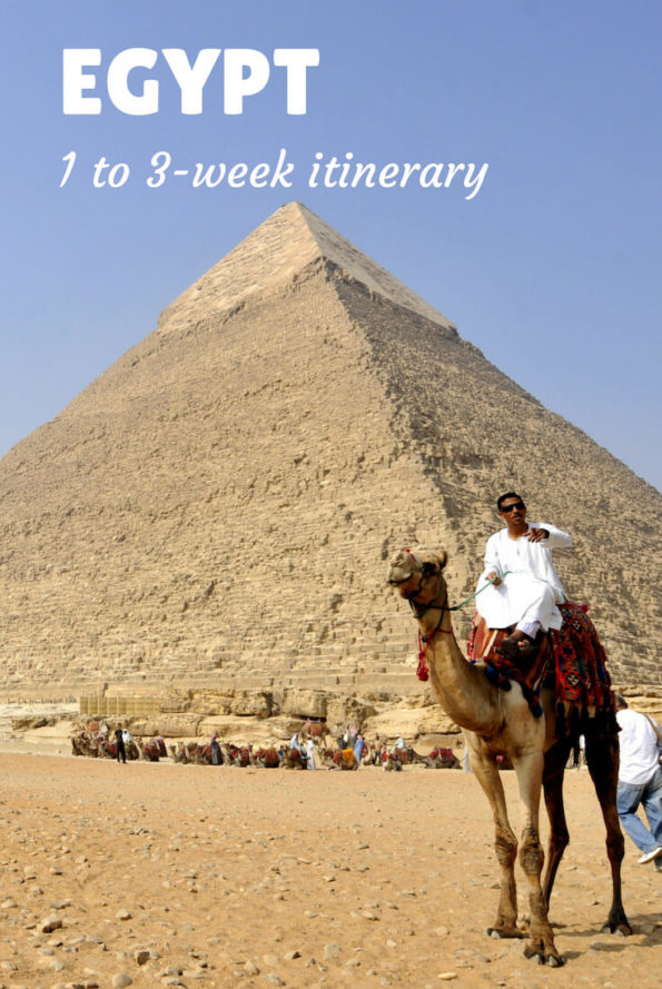egypt road trip itinerary