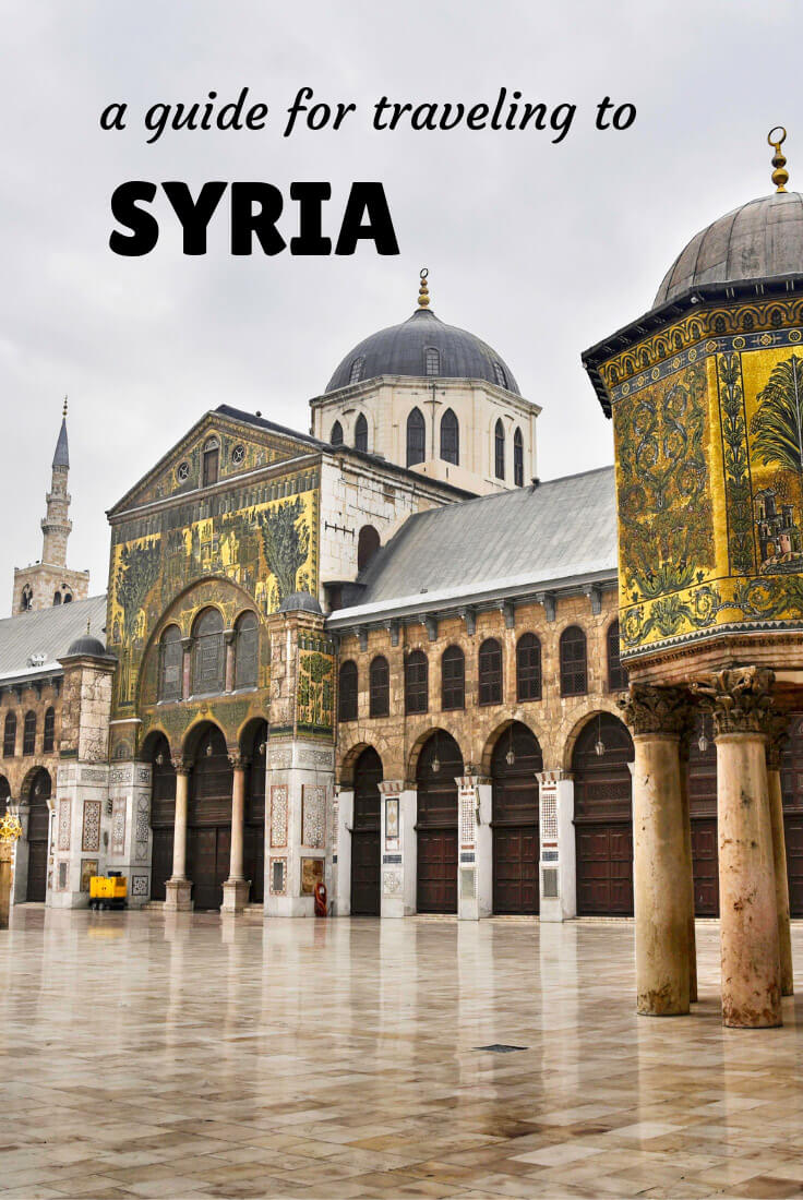 travel advice syria