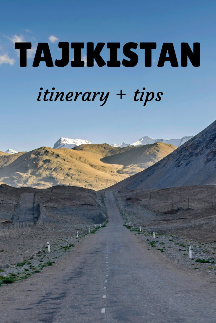 tajikistan travel itinerary