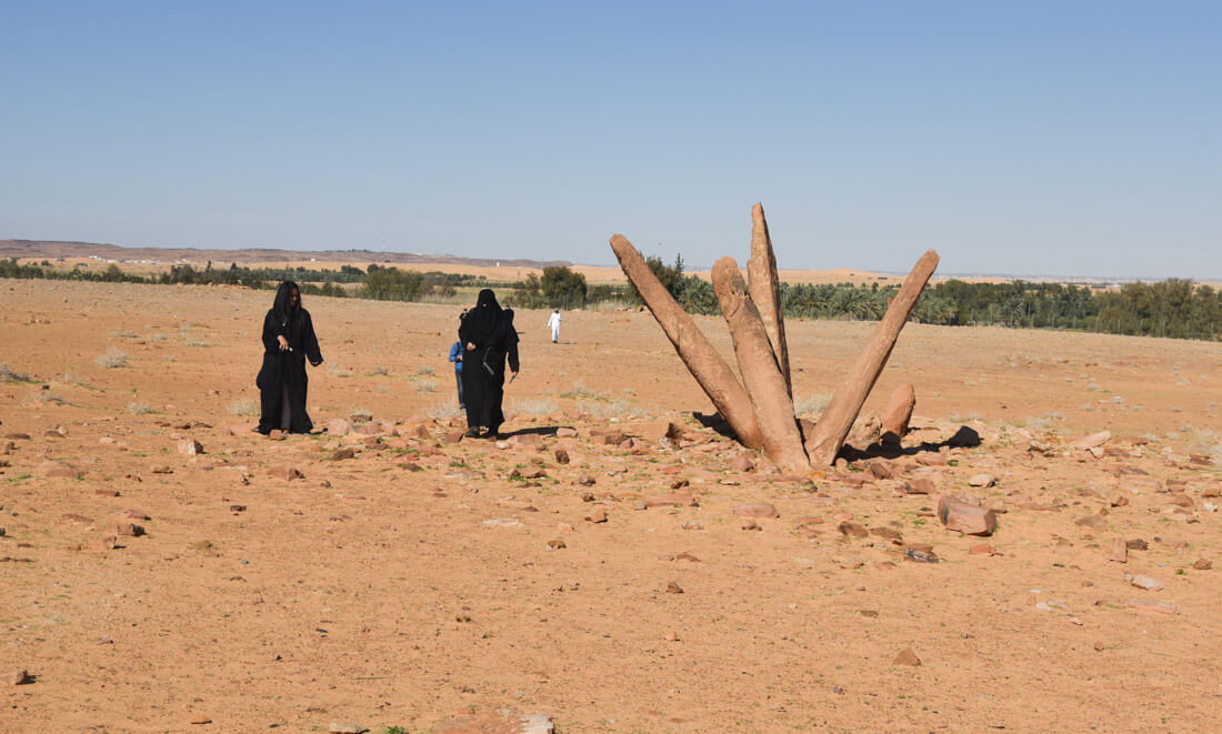 Rajajil columns Al Jawf