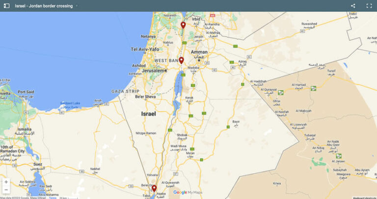 Israel Jordan Border Crossing Ultimate Guide Against The Compass   Screenshot 2023 03 30 At 11.51.441 768x406 