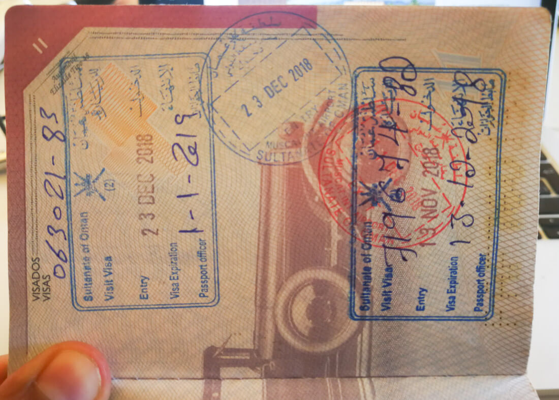 visa voyage oman