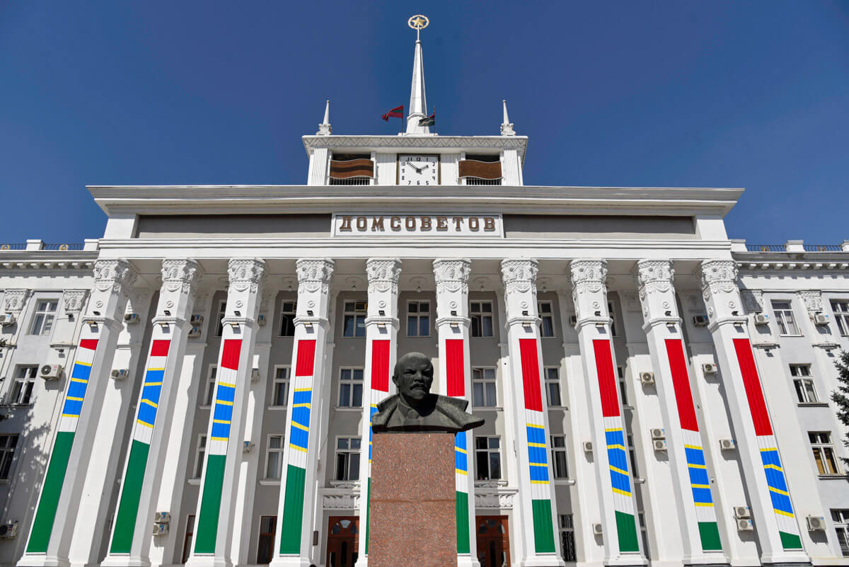 La Casa de los Soviéticos en Tiraspol