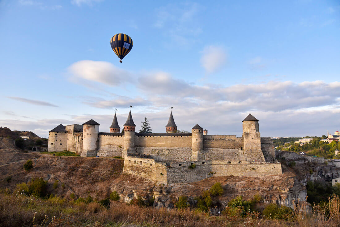 The largest medieval fortress in Ukraine · Ukraine travel blog