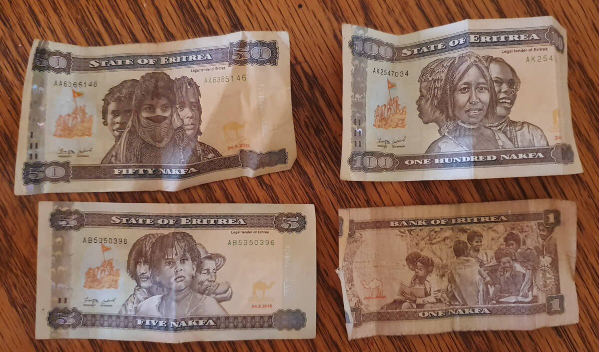 Dinero Eritrea