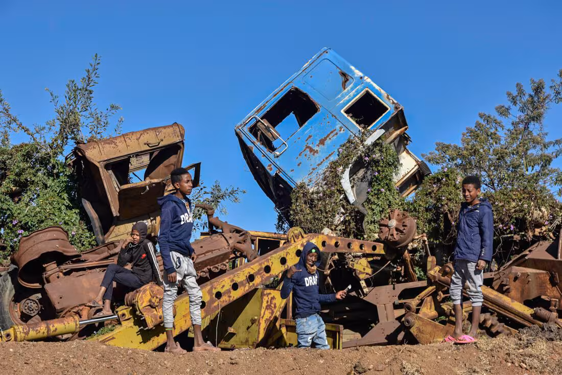 tank graveyard Asmara