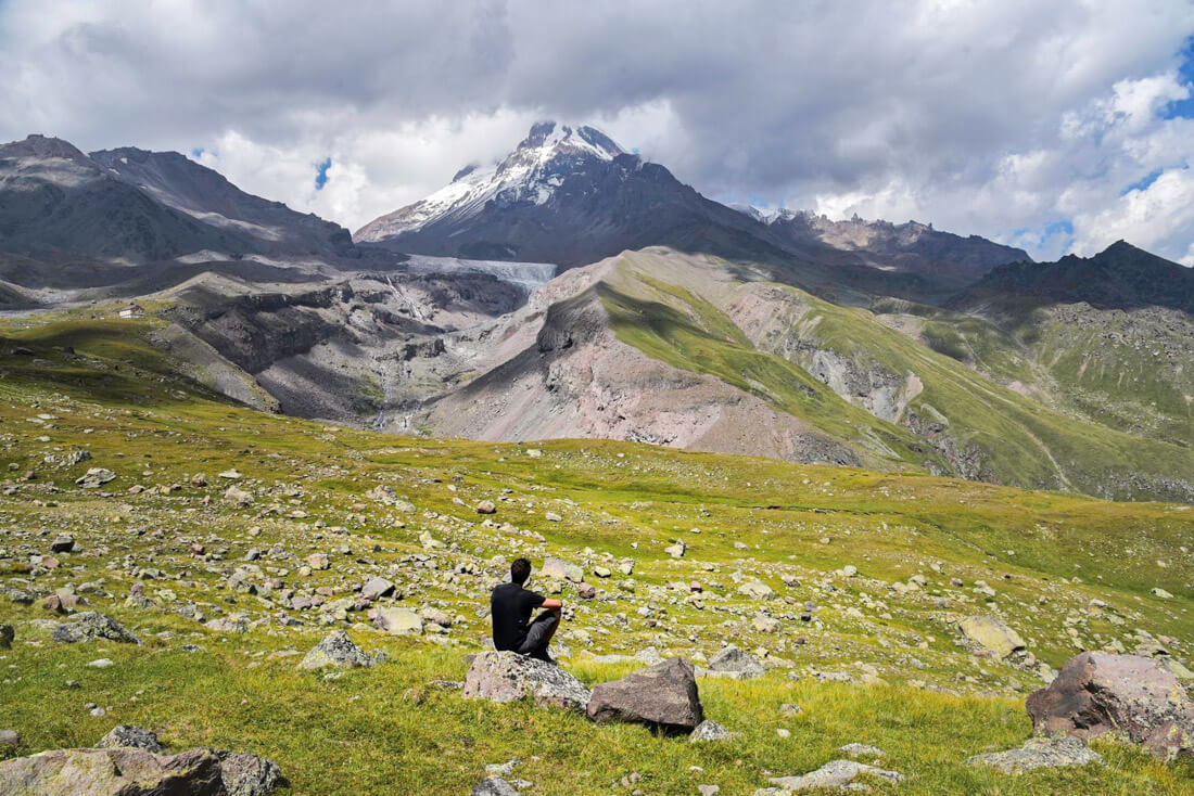 hiking in Georgia Caucasus