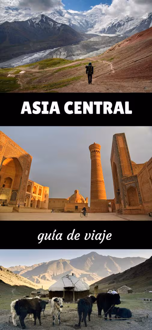 guía de viaje a Asia Central