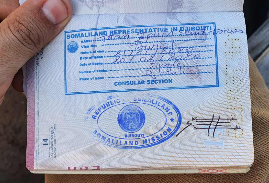 somaliland tourist visa