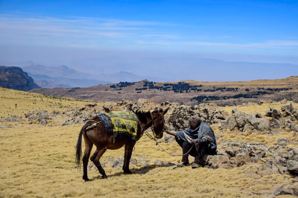 senderismo montañas Simien etiopía