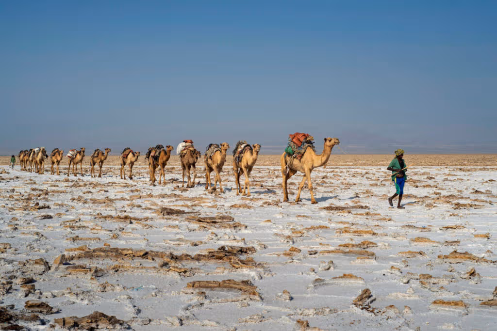 Depresión de Danakil en Etiopía