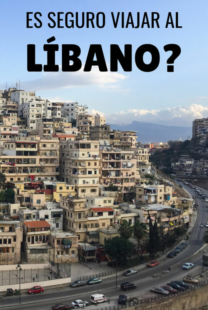 es seguro viajar al Líbano?