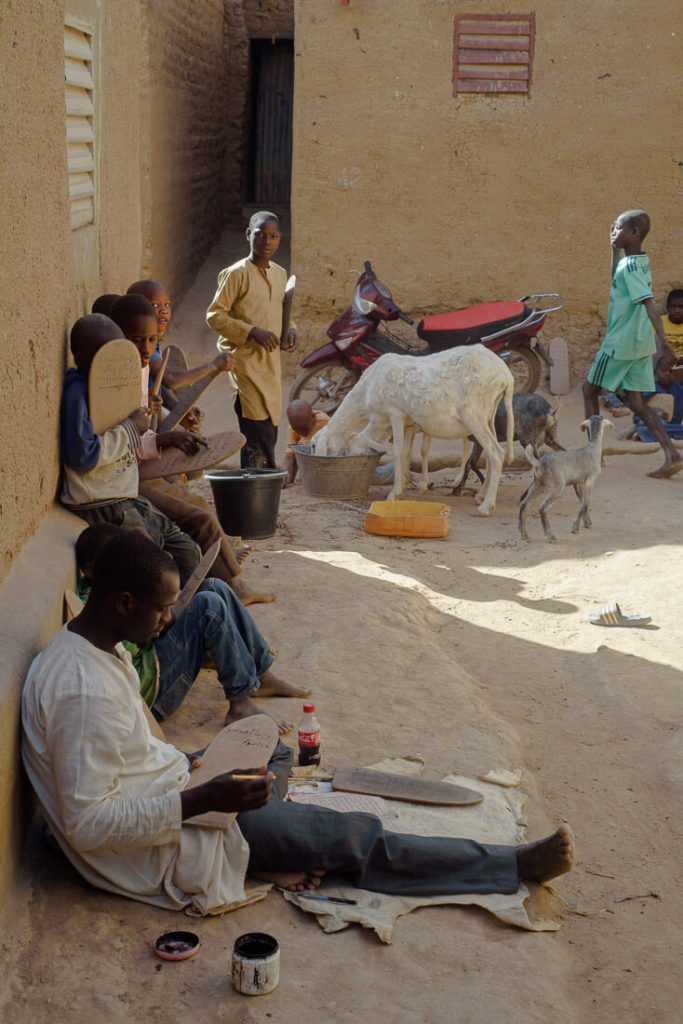 Ecuela quránica en Djenné