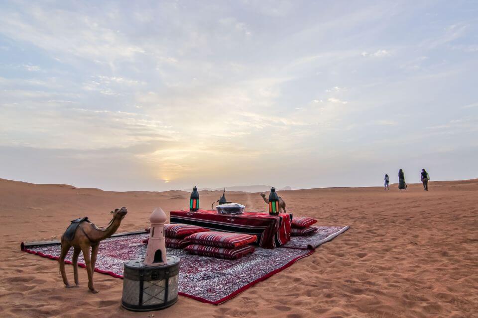 best luxury desert safari dubai