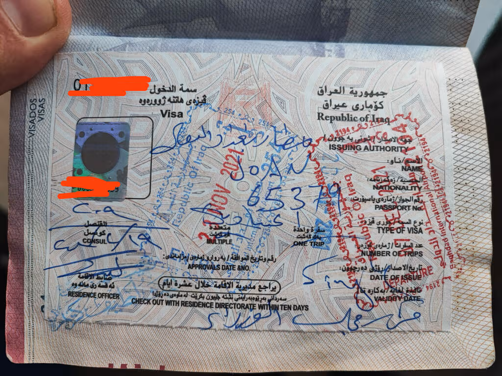 How to get a visa for Iraq