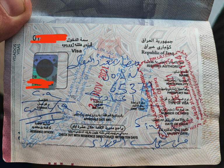 iraq travel guidelines