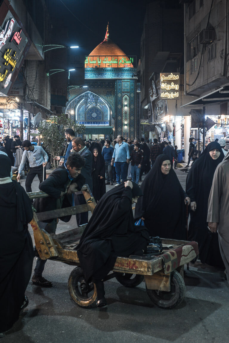 mujeres viajando solas irak