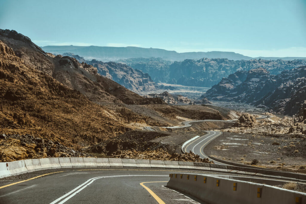 viaje a Saudi por carretera