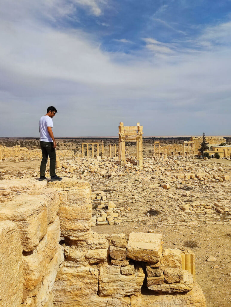 Templo de Bel en Palmira (hoy)